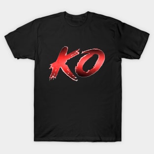 Street Fighter style KO T-Shirt